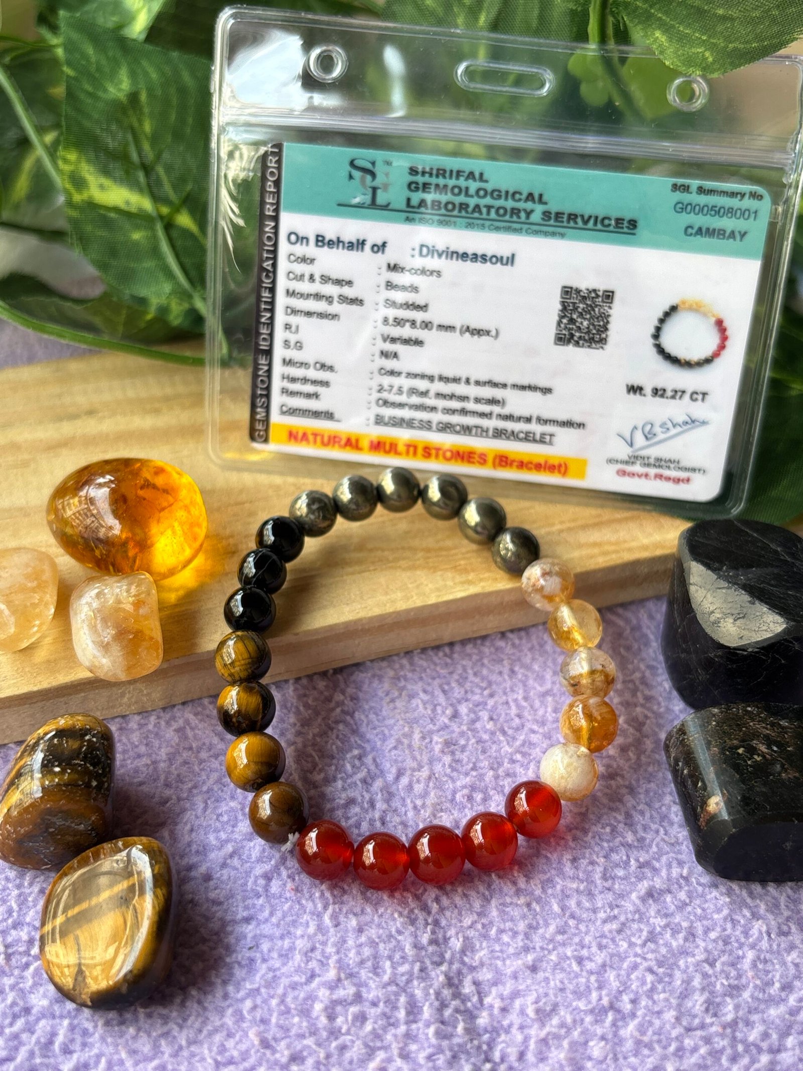 Business Growth Bracelet – 23 Beads (Divineasoul Exclusive) - Image 3