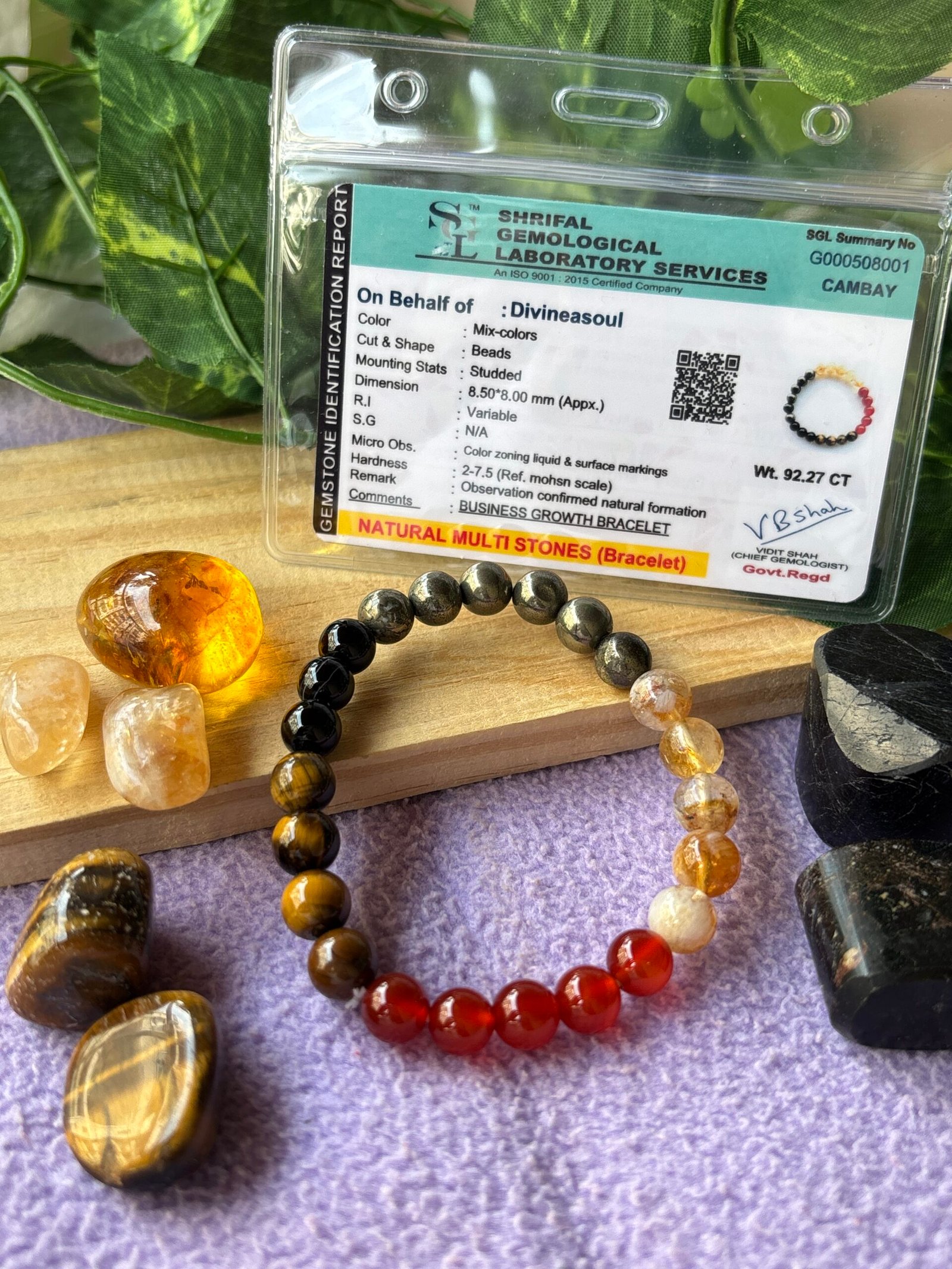 Business Growth Bracelet – 23 Beads (Divineasoul Exclusive) - Image 4