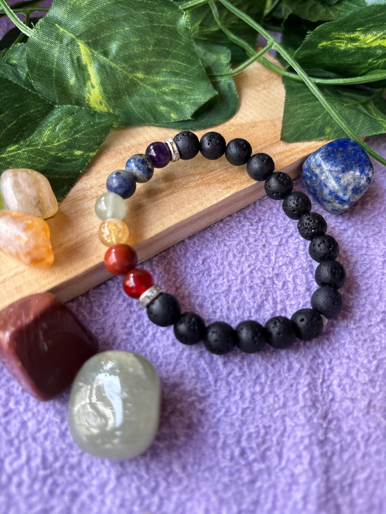 7 Chakra Bracelet – The Stone of Multi-Energy Alignment - Image 2