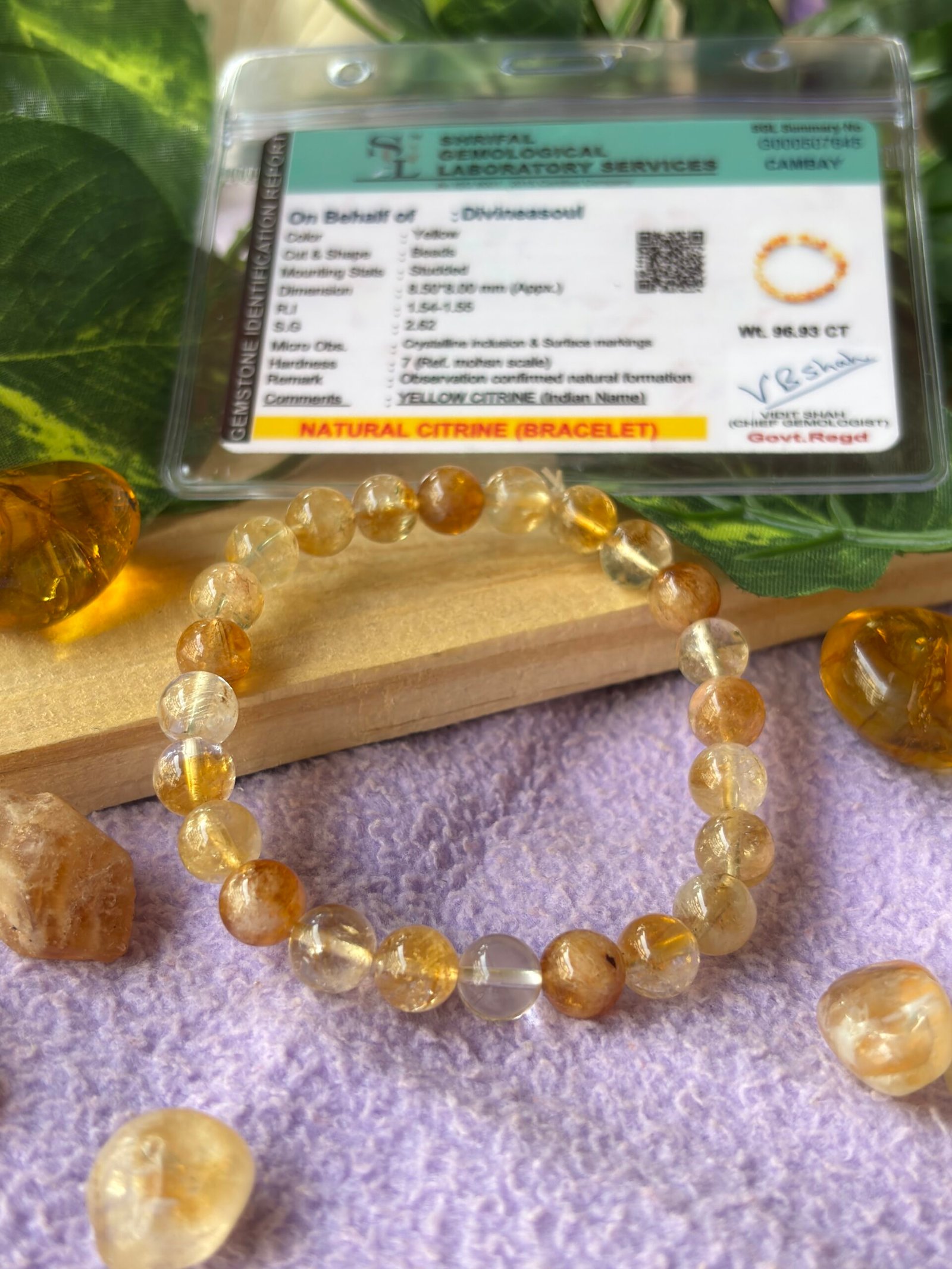 Citrine Bracelet – The Stone of Success & Happiness - Image 2