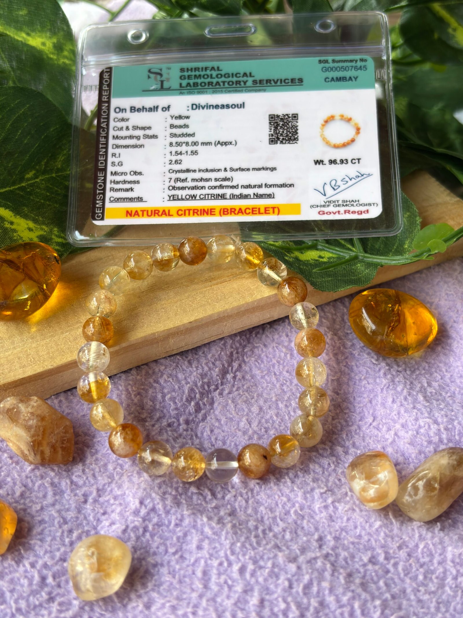 Citrine Bracelet – The Stone of Success & Happiness - Image 3