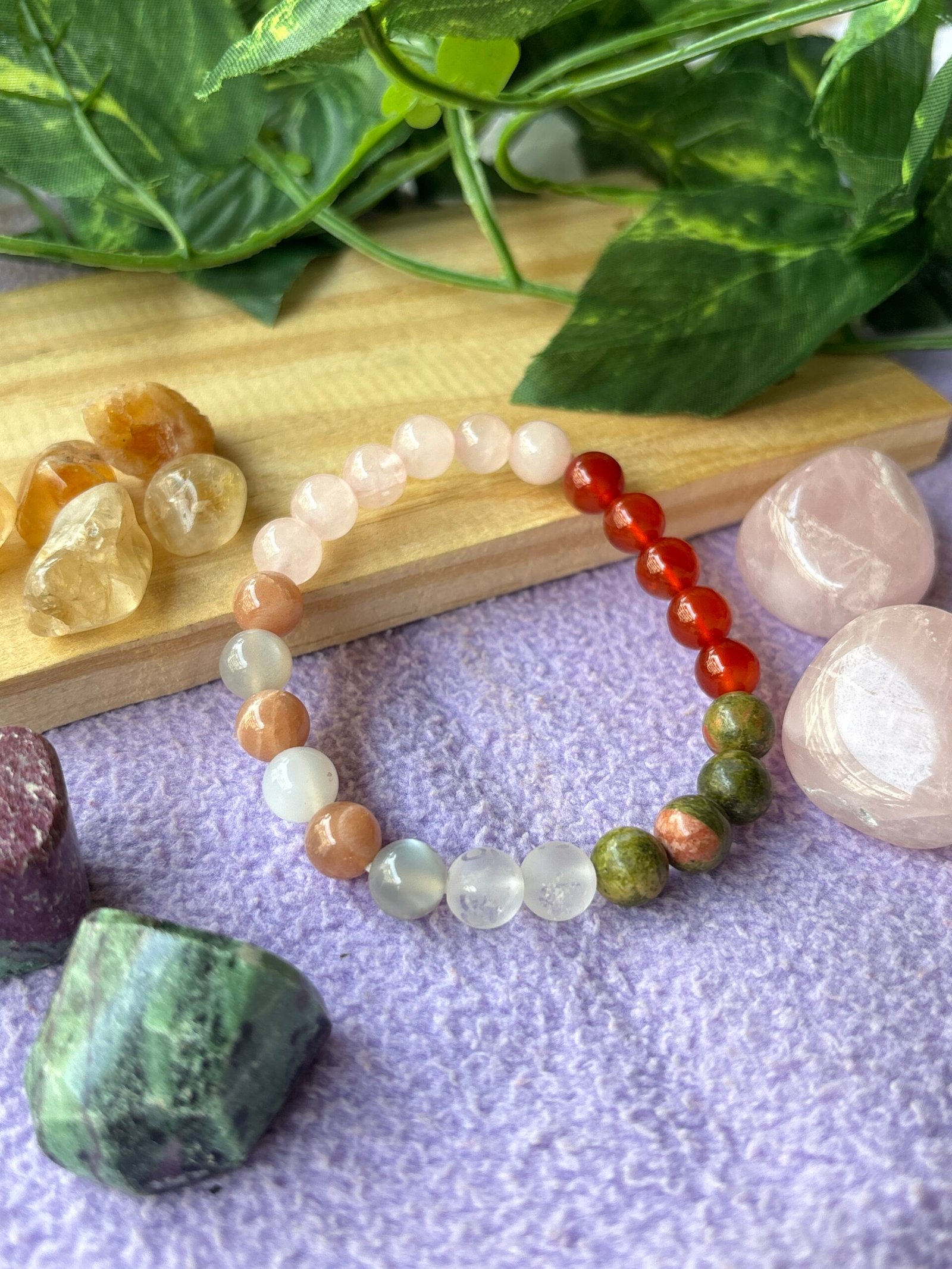 Conceive / Fertility Energy Bracelet – 23 Beads (Divineasoul Exclusive) - Image 3