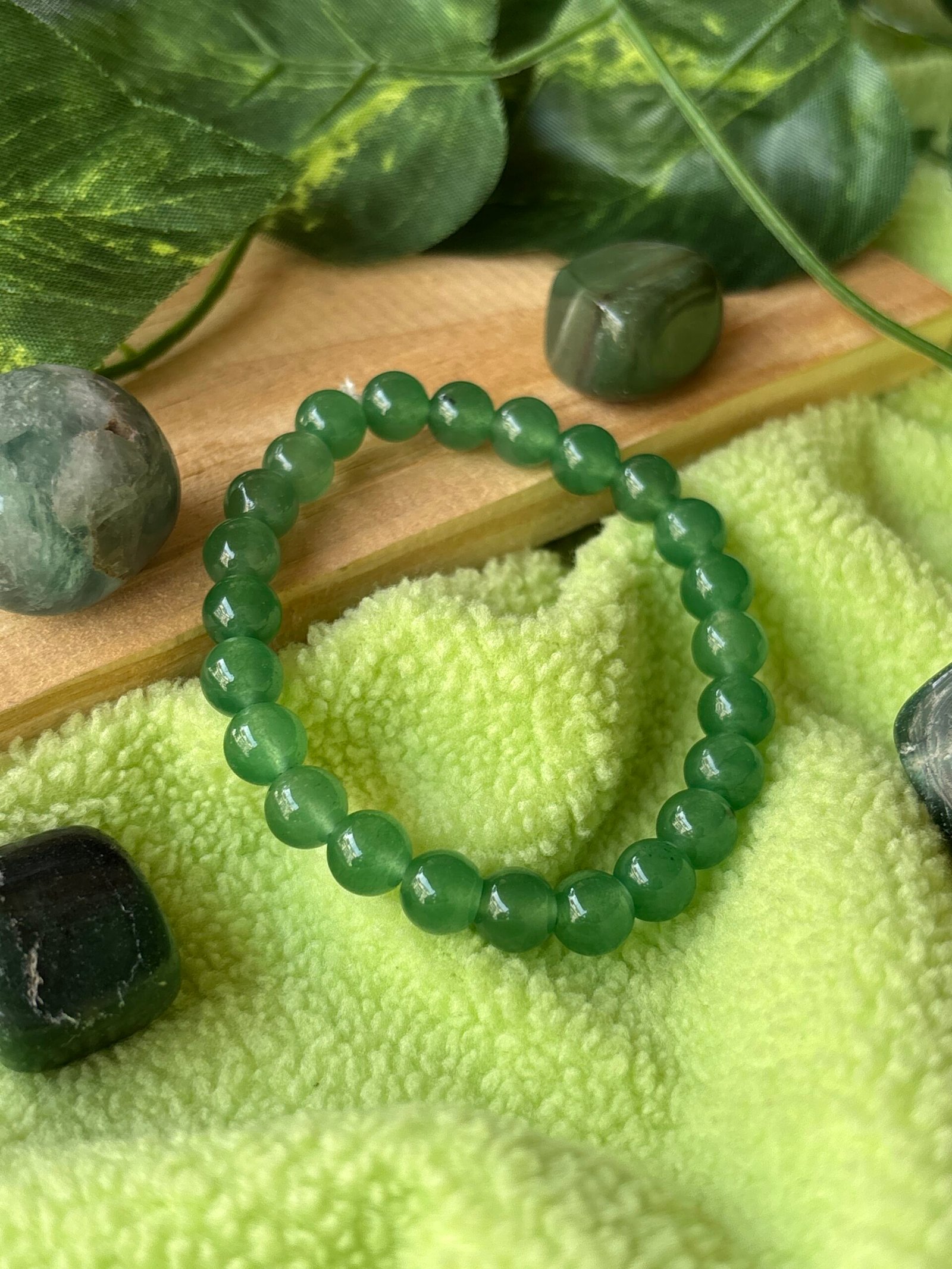 Green Aventurine Bracelet – The Stone of Luck & Opportunity - Image 2
