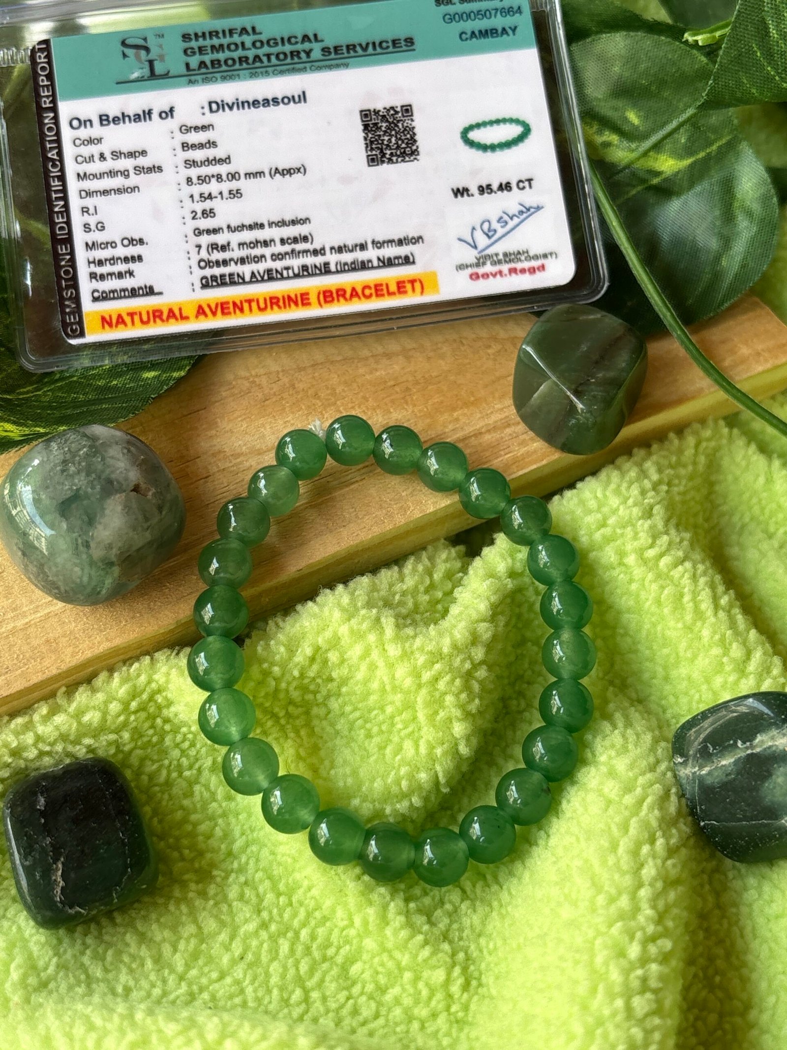 Green Aventurine Bracelet – The Stone of Luck & Opportunity - Image 4