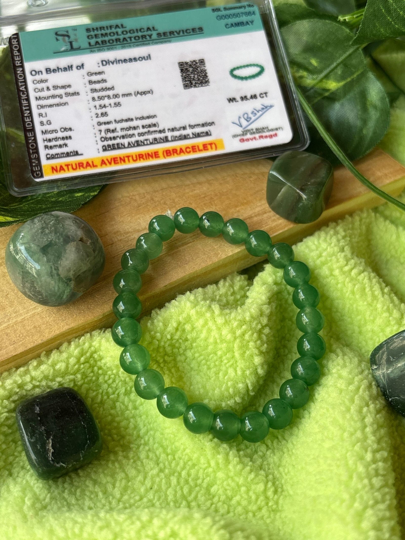 Green Aventurine Bracelet – The Stone of Luck & Opportunity - Image 3