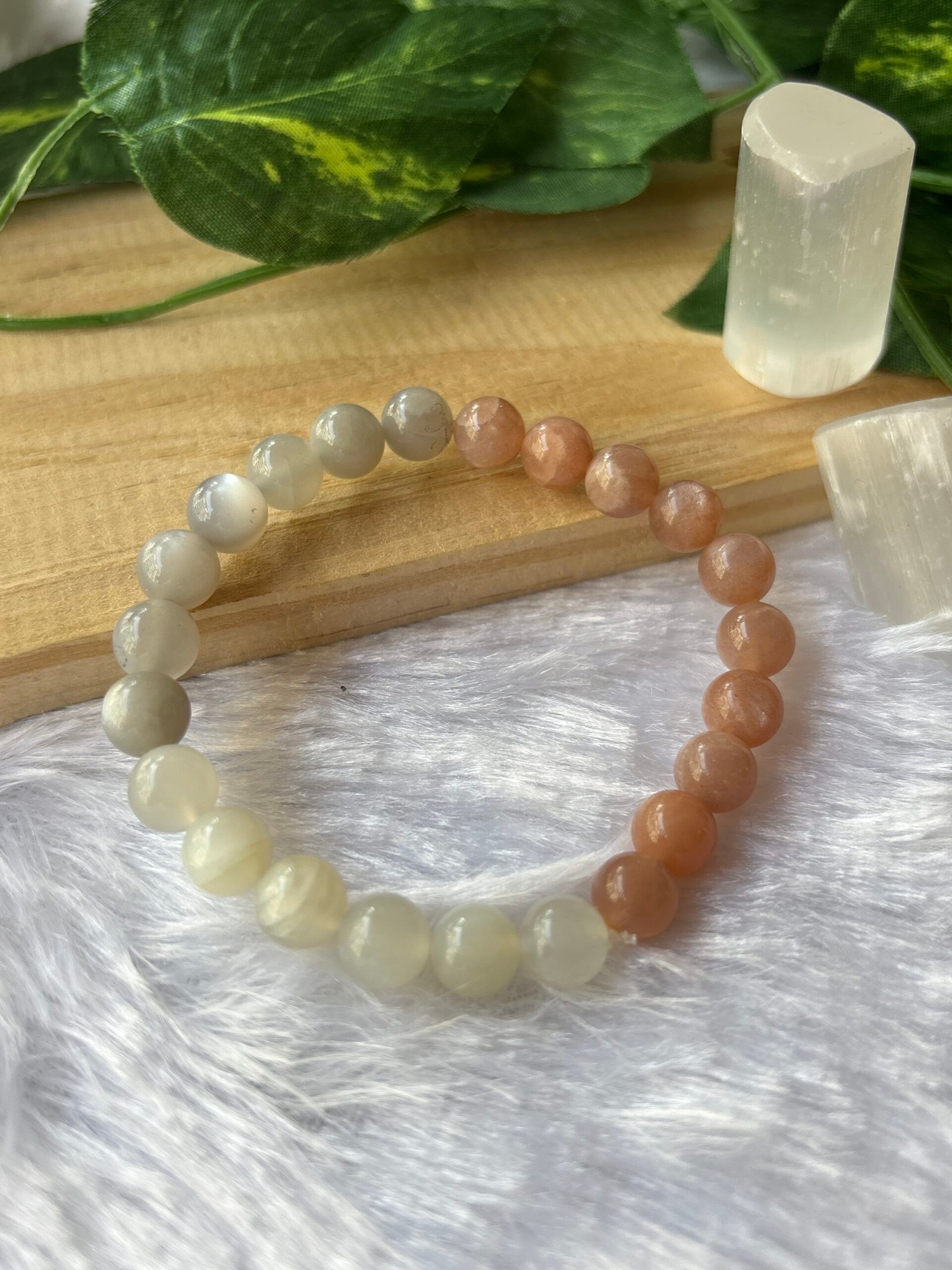 Peach Moonstone — The Stone of Gentle Feminine Energy & Emotional Harmony - Image 2
