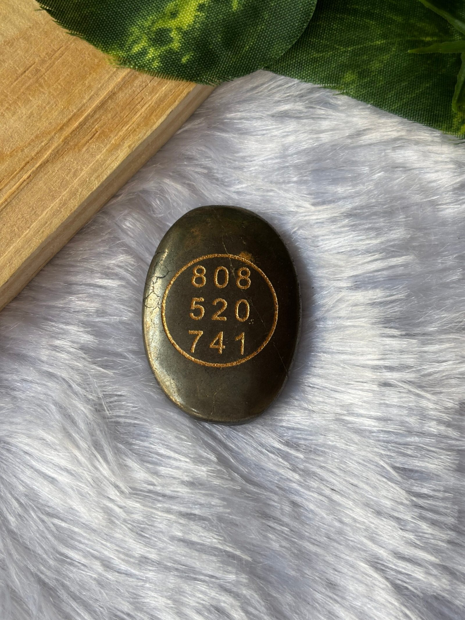 Pyrite Zibu Coin – Symbol of Abundance, Healing & Divine Protection - Image 3