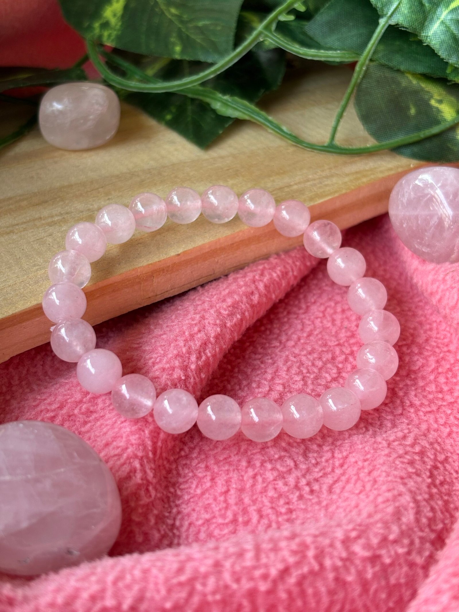 Rose Quartz Bracelet – The Stone of Love & Emotional Healing